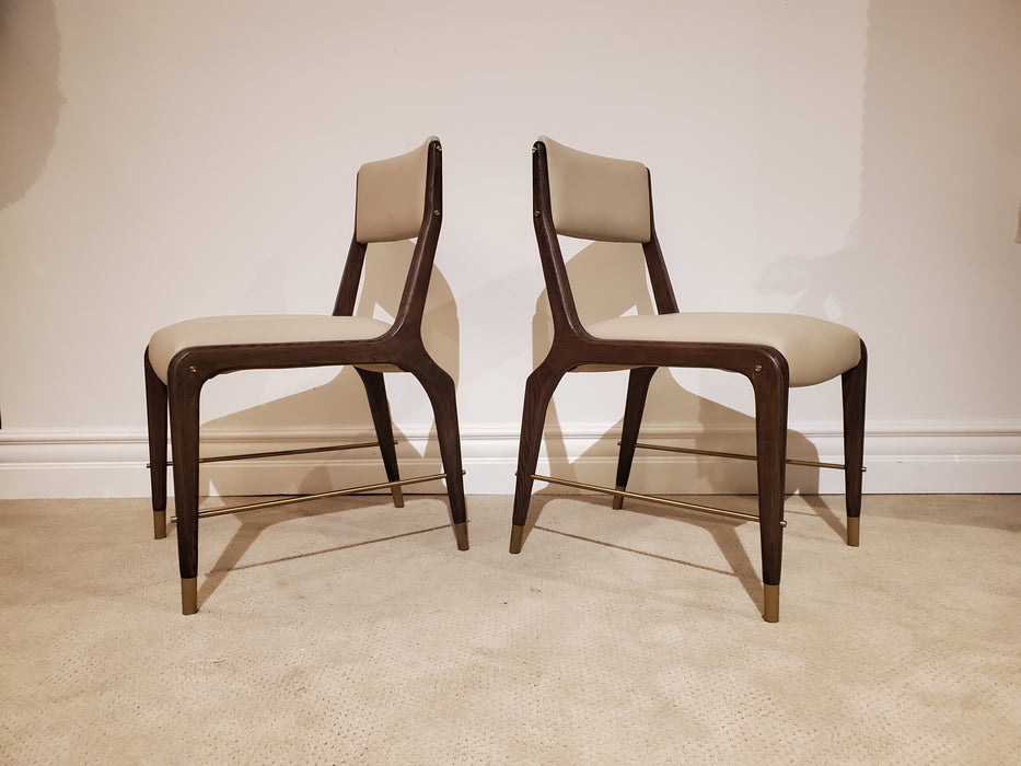 Interlude Tate Chair Cream Floor Sample