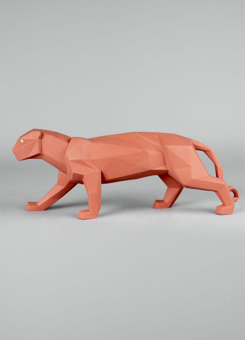 Lladro Panther Figurine