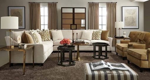 Bernhardt Benson Hexagon Chairside Table