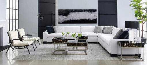 Caracole Remix Mirror Top Accent Table