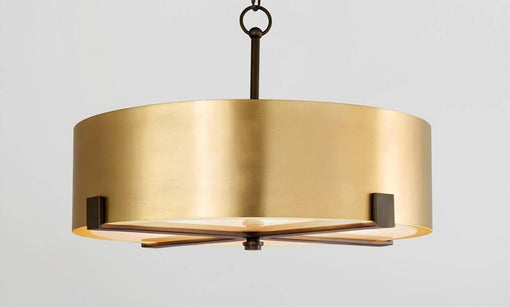 Global Views Empire Pendant-Brass-Bronze