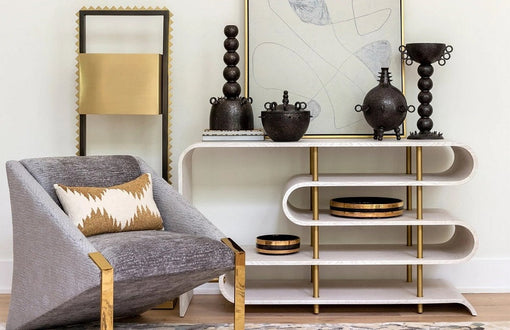 Global Views Traverse Console-White