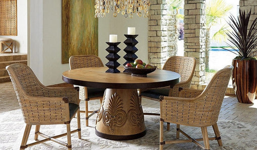 Tommy Bahama Home Los Altos Weston Round Dining Table