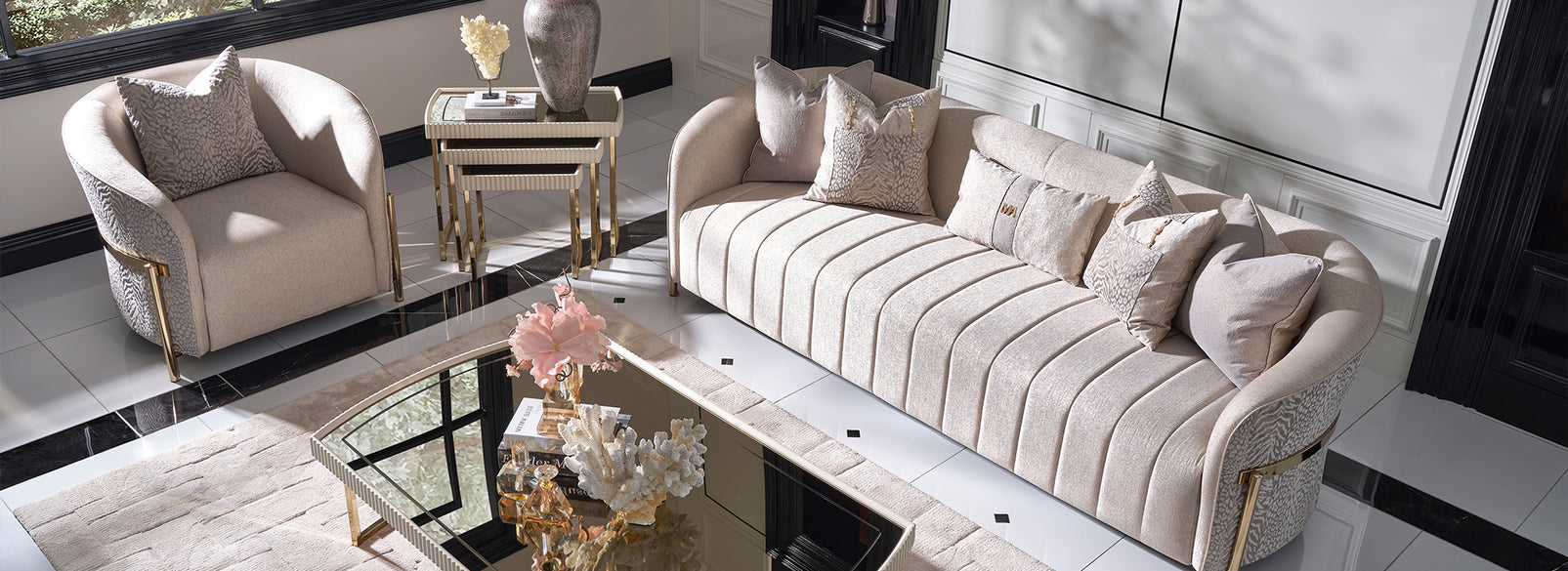 Michael Amini Lisbon Collection