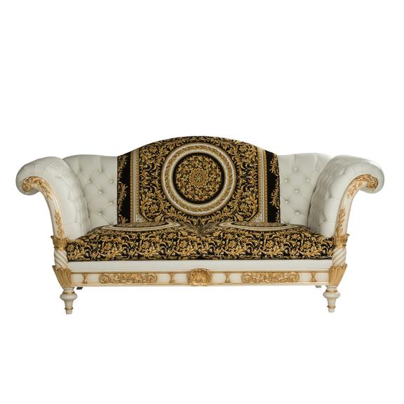 White versace sofa Clearance