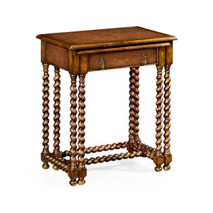 Jonathan Charles Pair of Nesting Walnut Tables ( 492027-WAL )