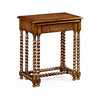 Jonathan Charles Pair of Nesting Walnut Tables ( 492027-WAL )