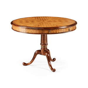 Jonathan Charles Parquetry Walnut Centre Table ( 492086 )