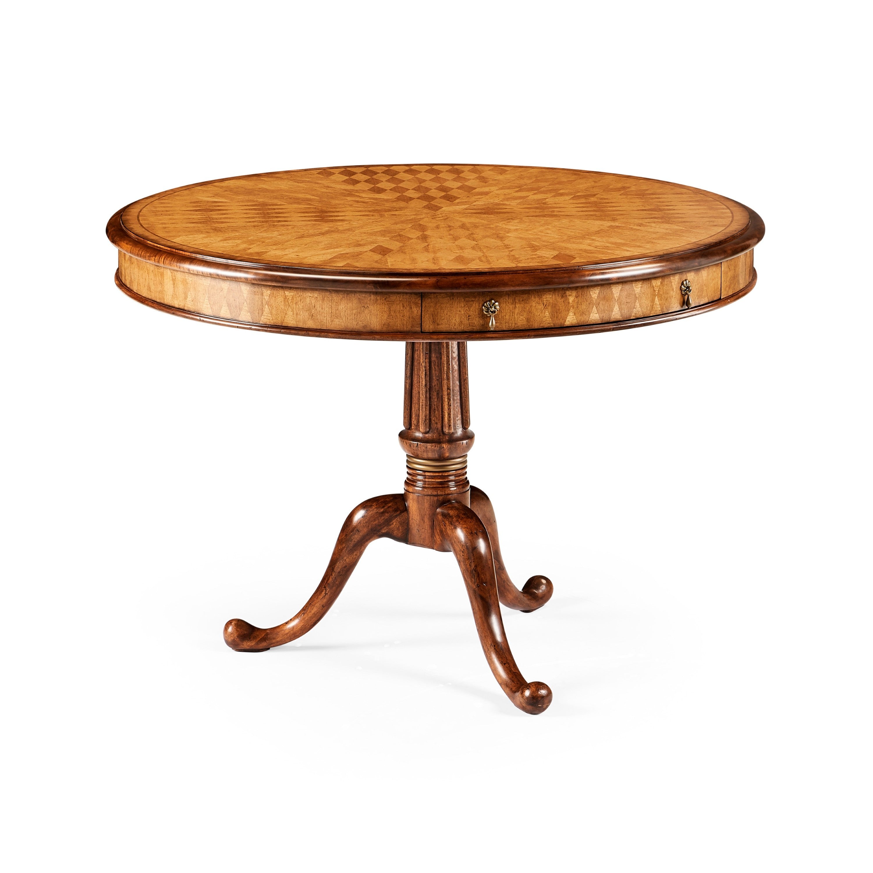 Jonathan Charles Parquetry Walnut Centre Table ( 492086 )