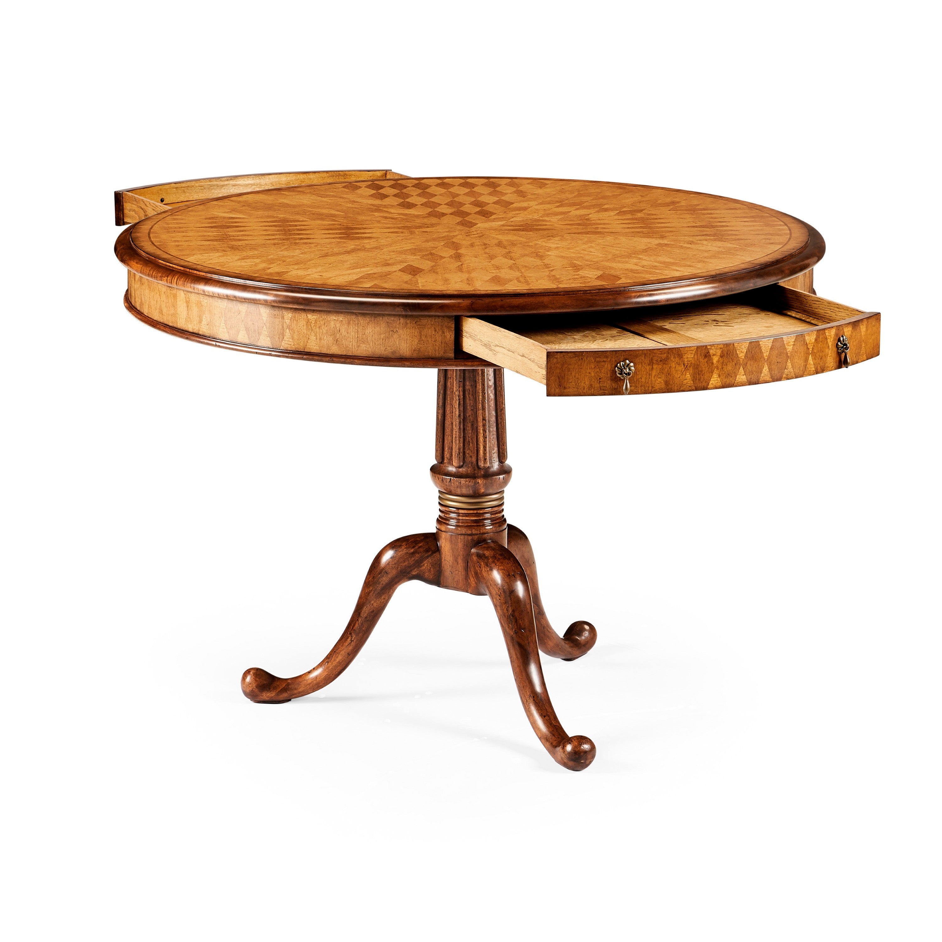 Jonathan Charles Parquetry Walnut Centre Table ( 492086 )