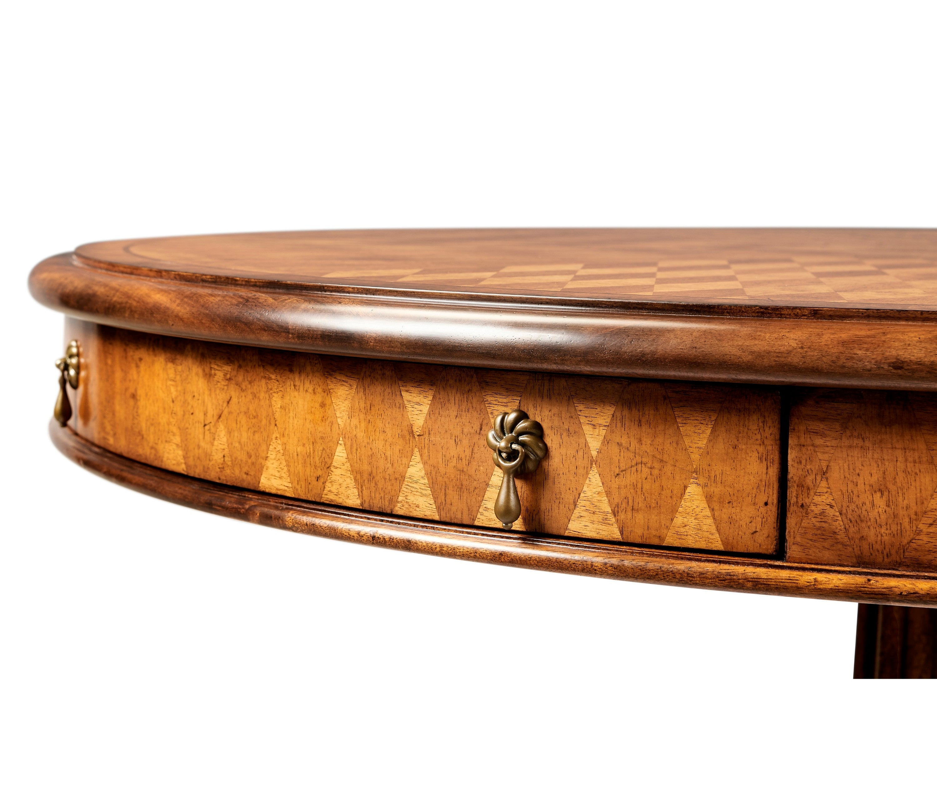 Jonathan Charles Parquetry Walnut Centre Table ( 492086 )