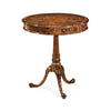 Jonathan Charles Oyster Veneer Lamp Table ( 492057-WAL )