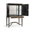 Jonathan Charles Formal Black & Gold Drinks Cabinet ( 492356-FBG )