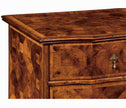 Jonathan Charles Oyster Veneer Large Chest of Drawers ( 492090-WAL )