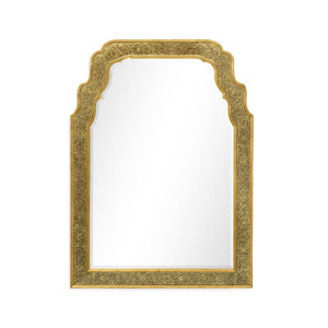 Jonathan Charles William & Mary Eglomise Gilded Mirror ( 492092-GEG-GPM )