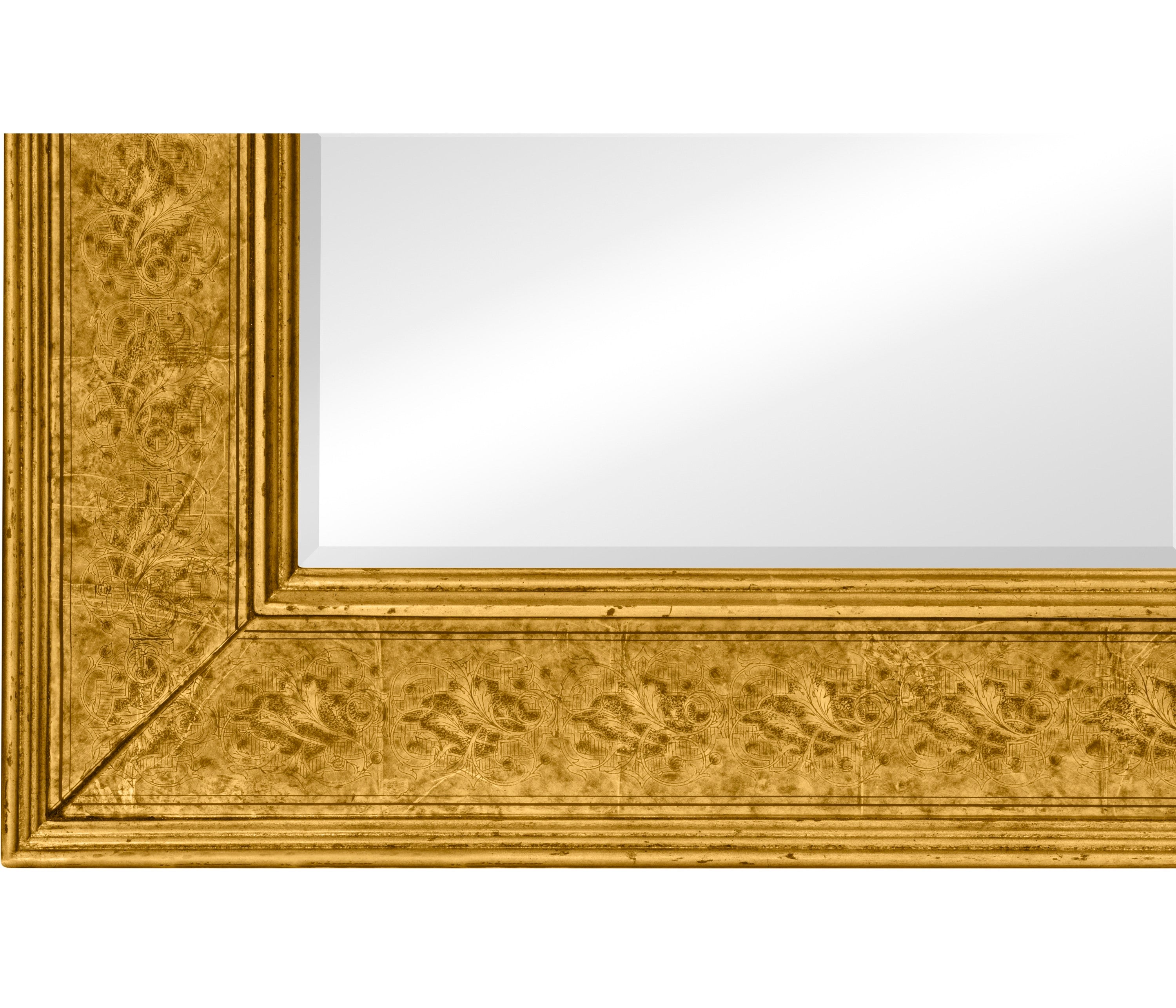 Jonathan Charles Mirror with Eglomise Gilt Borders ( 492203-GEG )