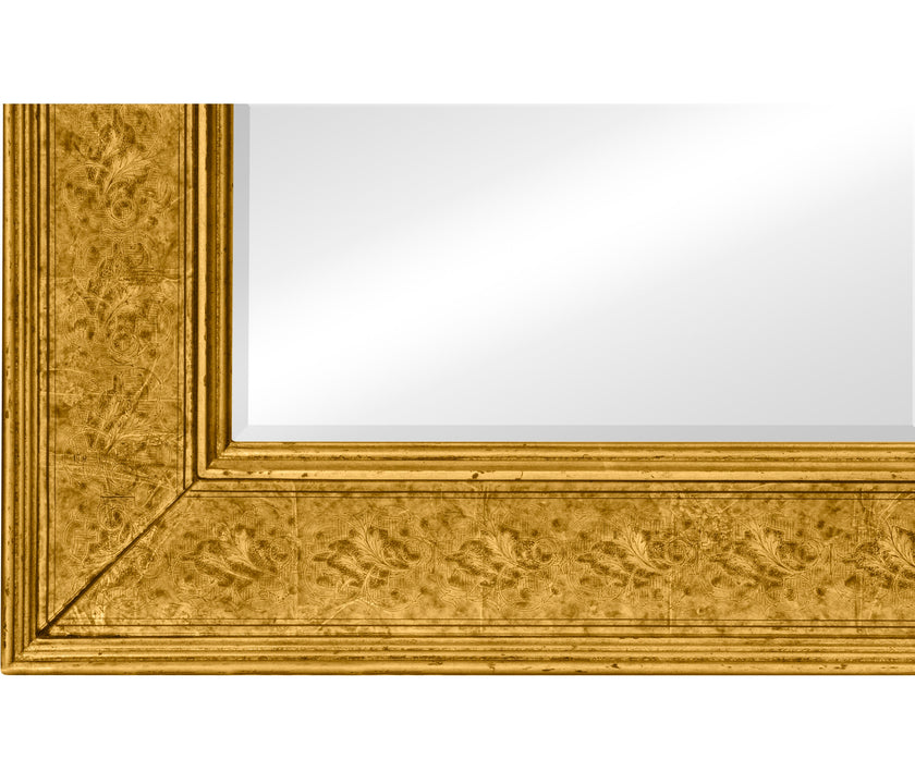 Jonathan Charles Mirror with Eglomise Gilt Borders ( 492203-GEG )