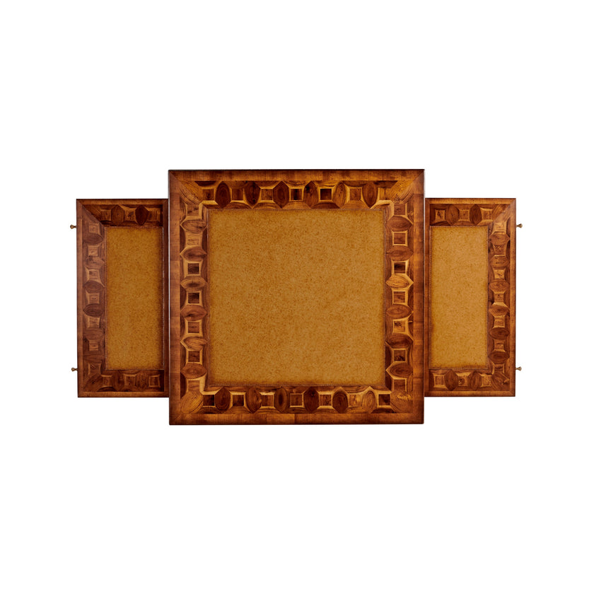 Jonathan Charles Square Oyster Coffee Table w/ Slides ( 492098-WAL )