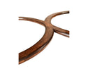 Jonathan Charles Square Oyster Coffee Table w/ Slides ( 492098-WAL )