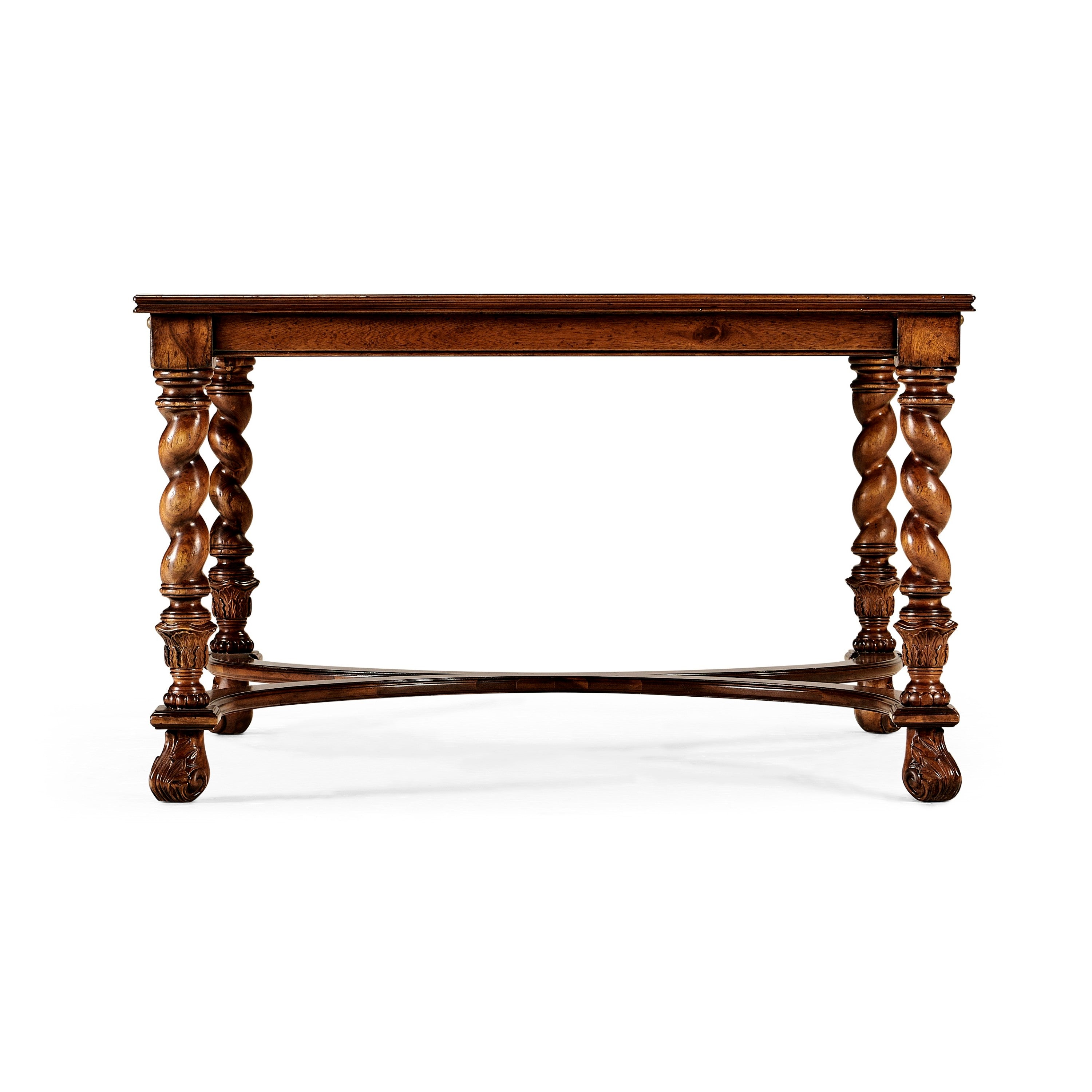 Jonathan Charles Square Oyster Coffee Table w/ Slides ( 492098-WAL )