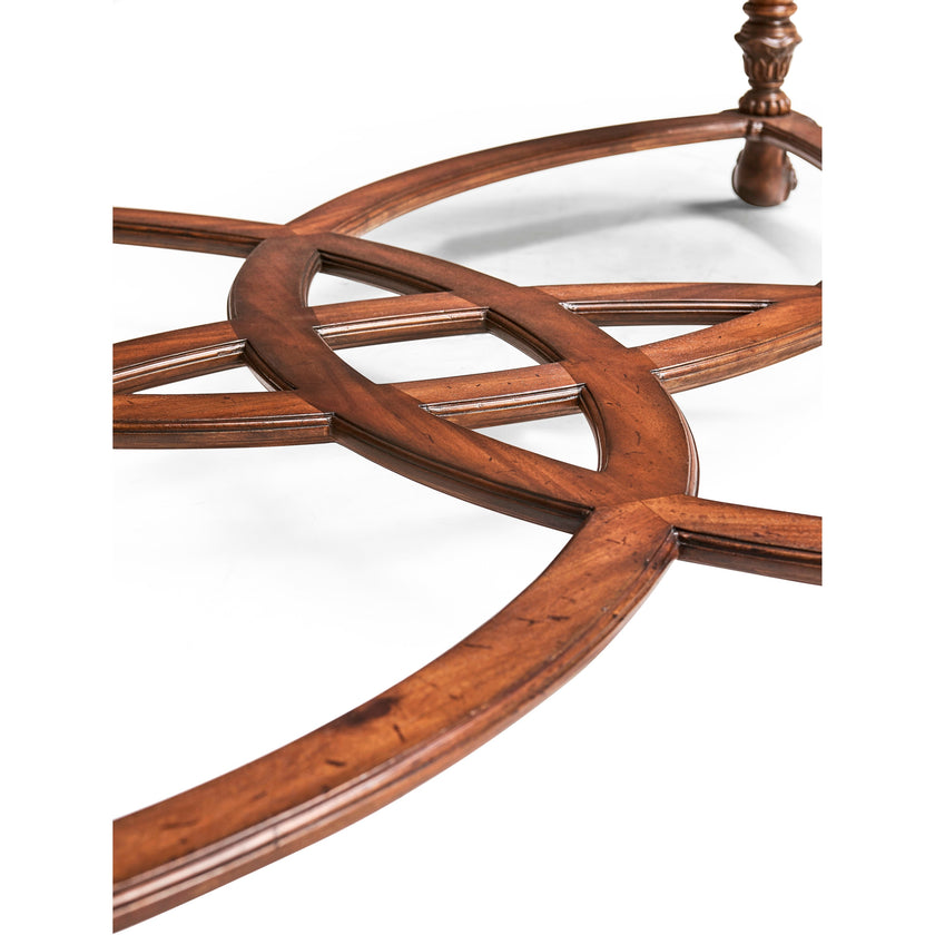 Jonathan Charles Square Oyster & Eglomise Coffee Table ( 492225-WAL-GED )