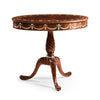 Jonathan Charles Mahogany Oval Marquetry Lamp Table ( 499065-MAH )