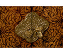 Jonathan Charles Light Walnut & Seaweed Escritoire Cabinet ( 492252-WLL )