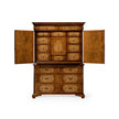Jonathan Charles Light Walnut & Seaweed Escritoire Cabinet ( 492252-WLL )