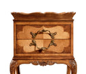 Jonathan Charles Tray Lamp Table Walnut And Satinwood ( 492560-SAM )