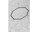 Jonathan Charles Eglomise & Walnut Round Wine Table ( 492134-WAL )