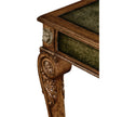 Jonathan Charles Italian Lions Paw Desk ( 492173-WAL )