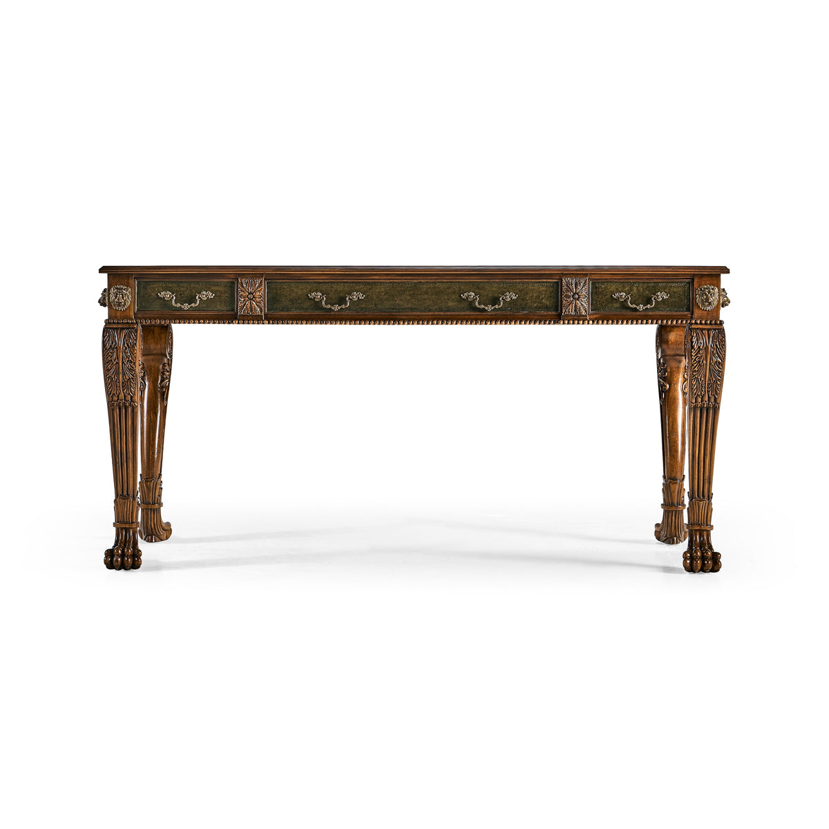 Jonathan Charles Italian Lions Paw Desk ( 492173-WAL )