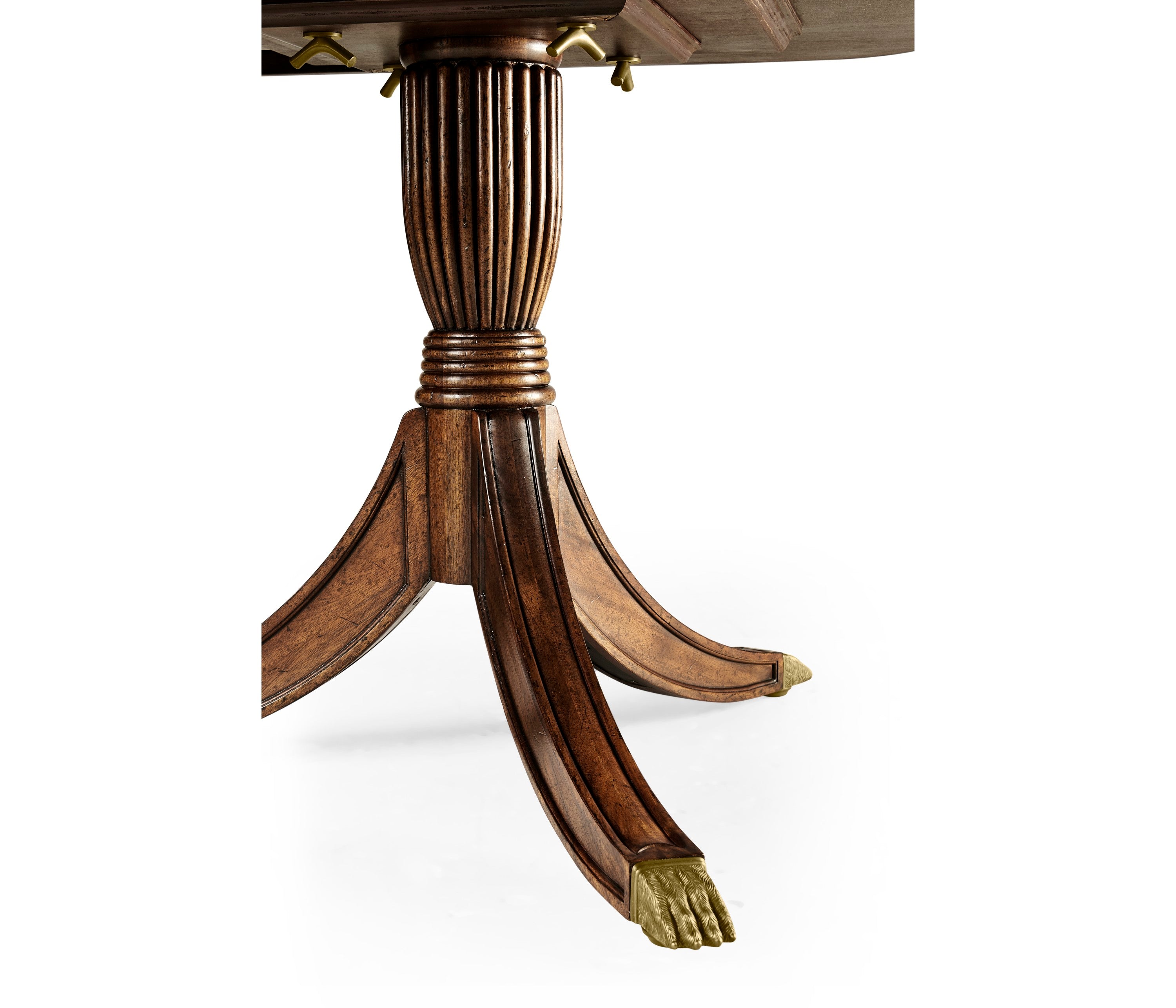 Jonathan Charles Regency Mahogany Extending Dining Table