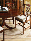 Jonathan Charles Regency Mahogany Extending Dining Table