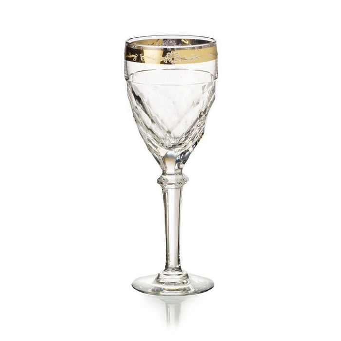 Vista Alegre Palazzo Gold White Wine Goblet