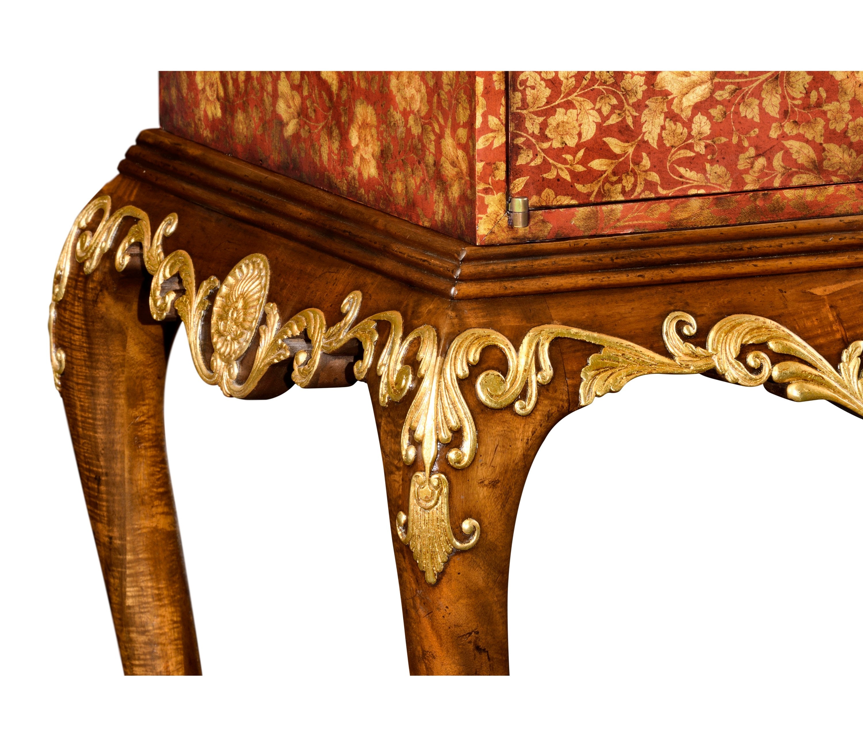 Jonathan Charles Chinoiserie Drinks Cabinet