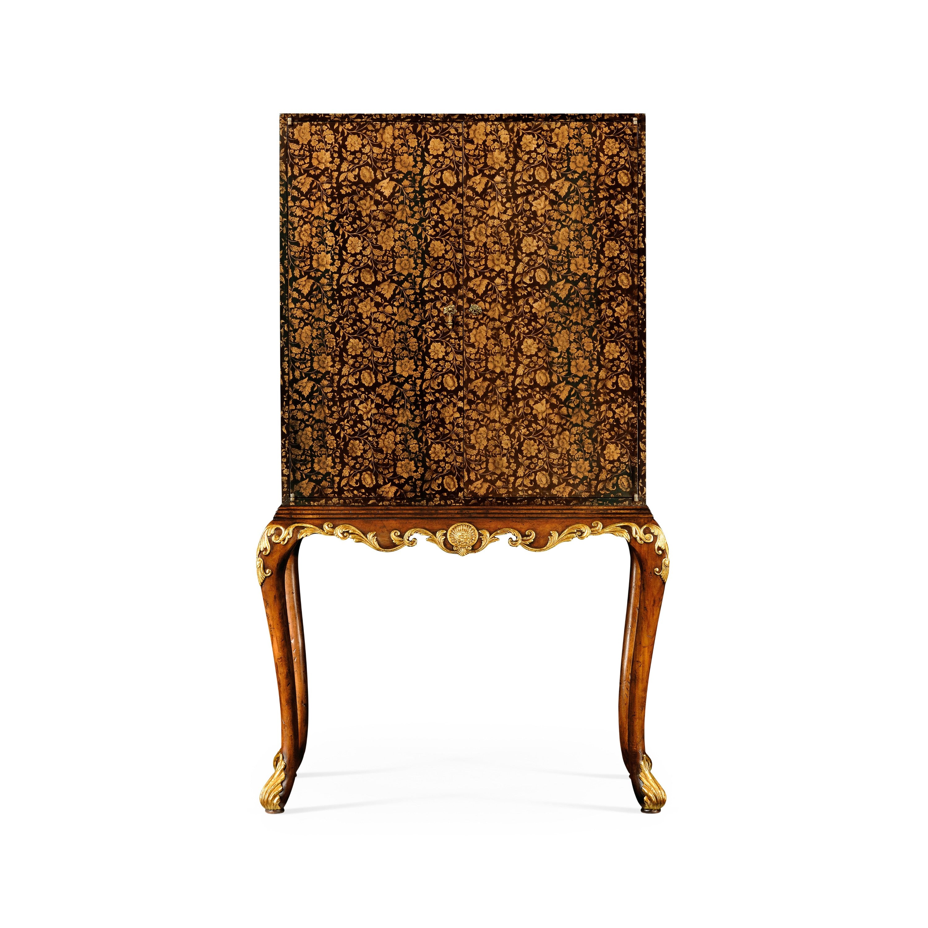 Jonathan Charles Chinoiserie Drinks Cabinet