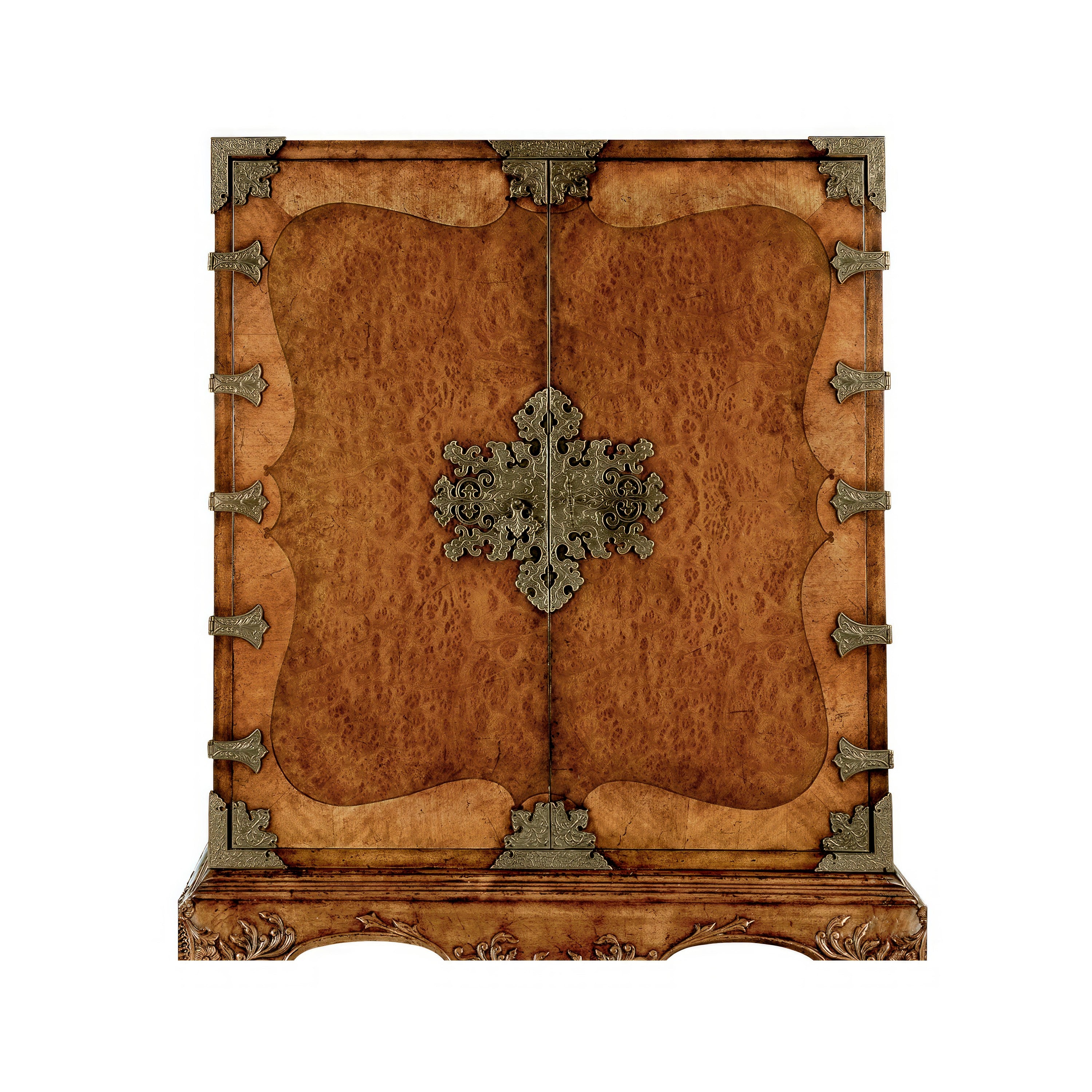 Jonathan Charles Queen Anne Writing Cabinet ( 492218-SAM )