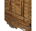 Jonathan Charles Queen Anne Satinwood Drinks Cabinet ( 492634-SAM )