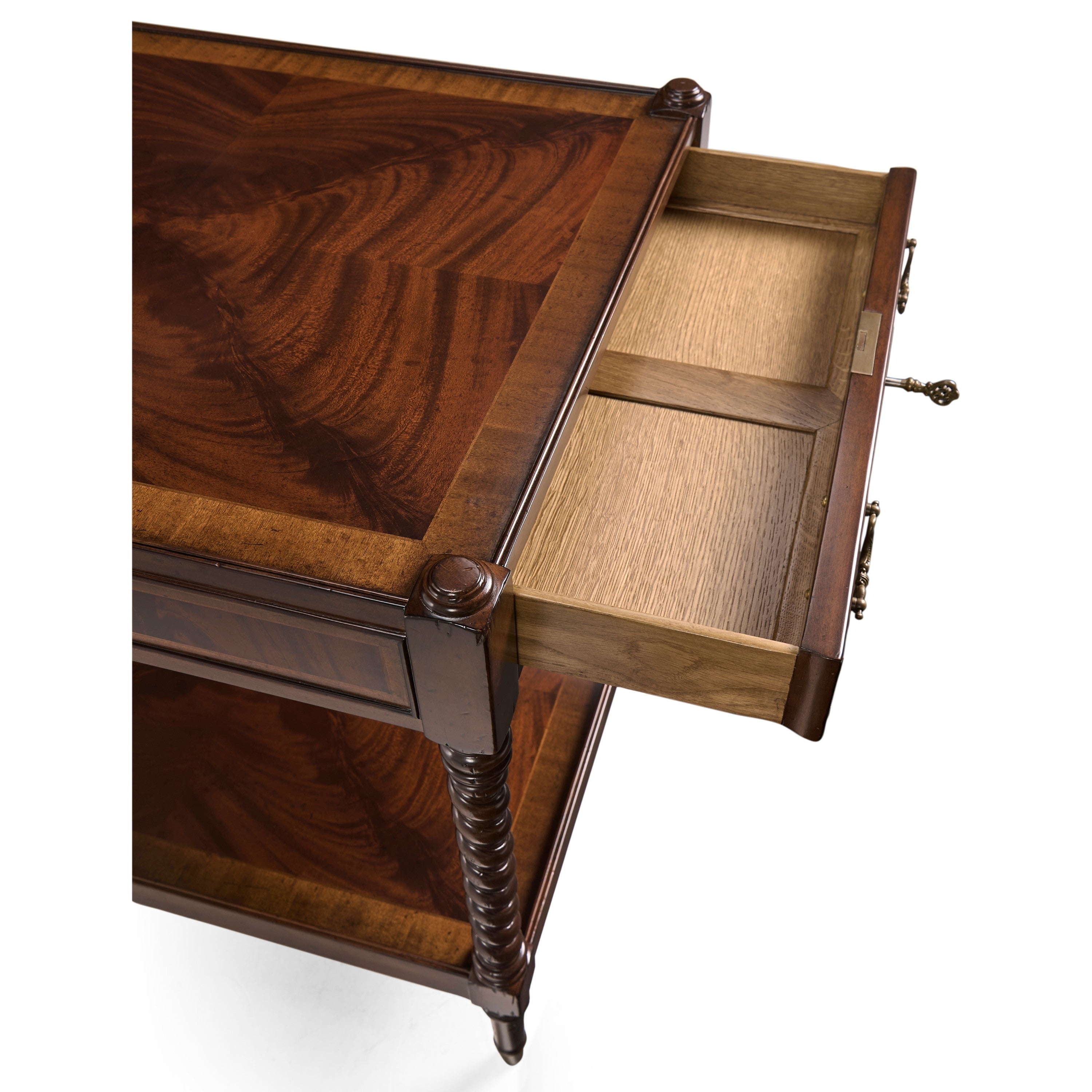 Jonathan Charles Regency Style Square Side Table (Mahogany) ( 492268-MAH )