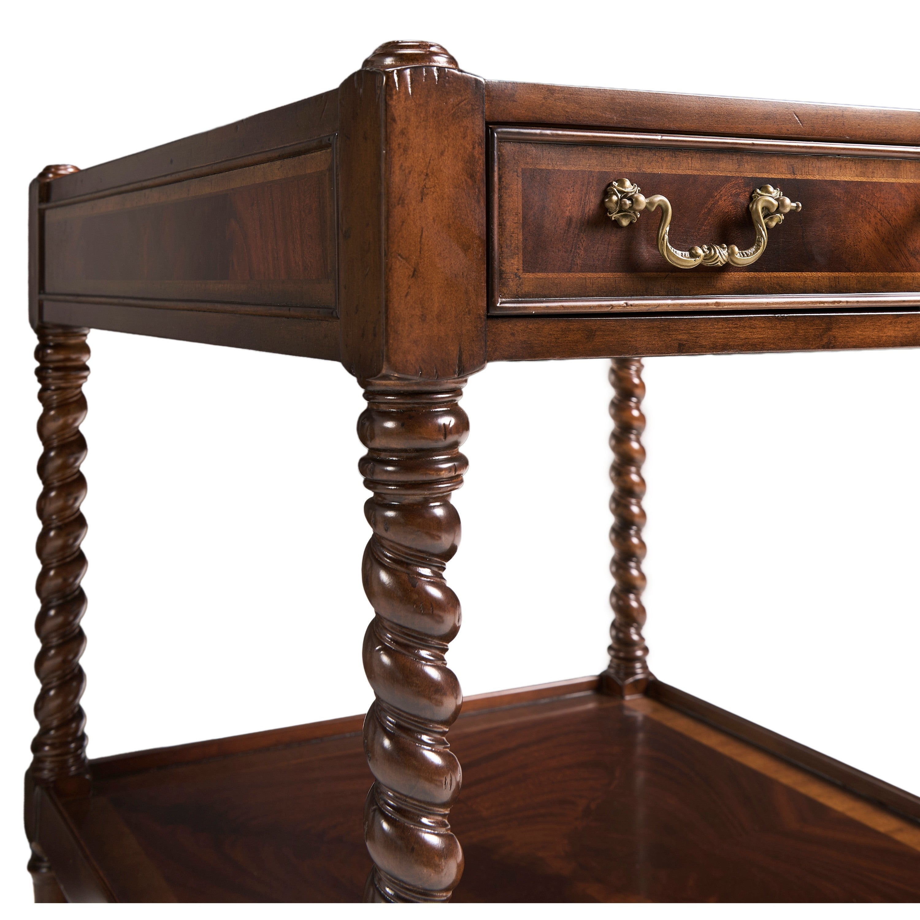 Jonathan Charles Regency Style Square Side Table (Mahogany) ( 492268-MAH )