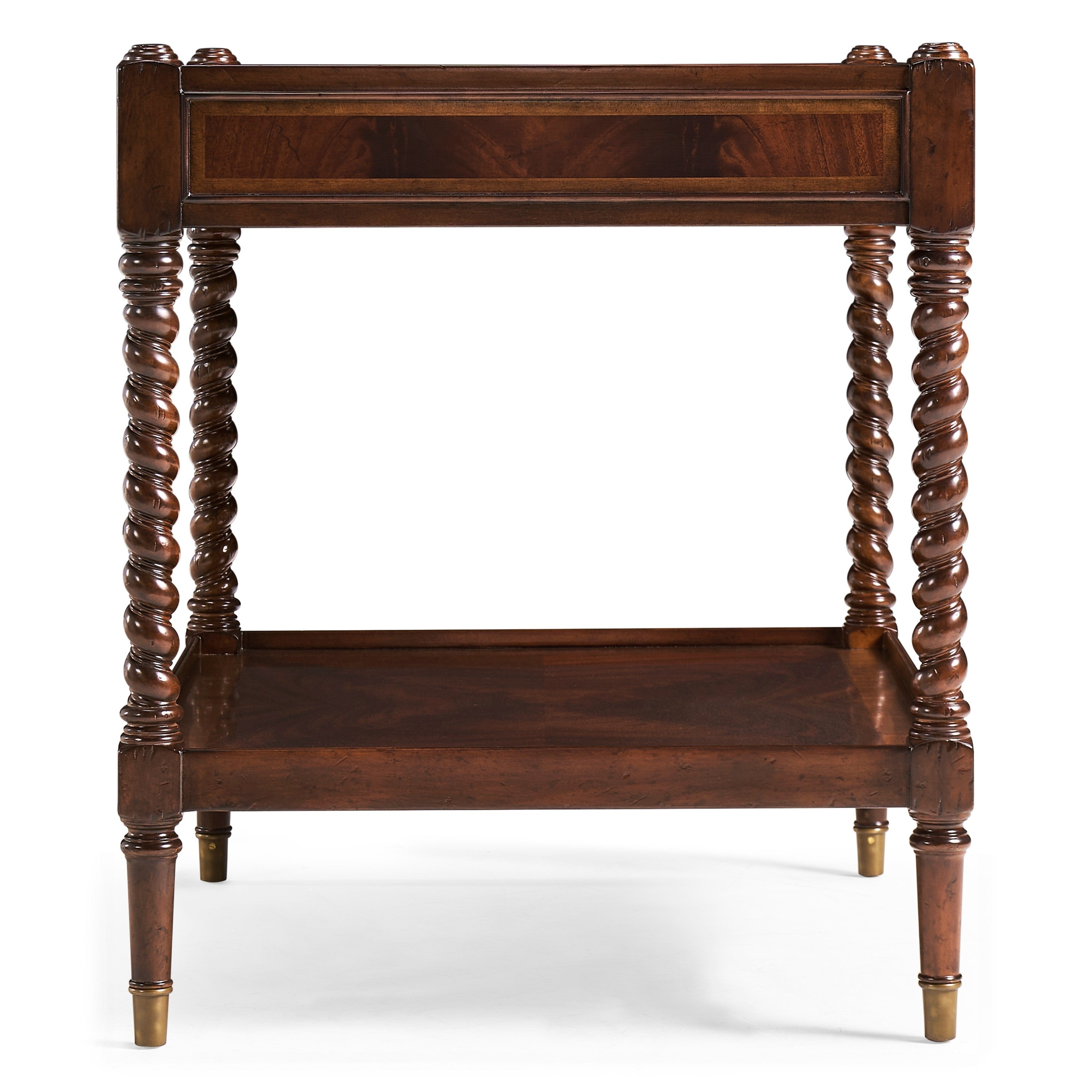 Jonathan Charles Regency Style Square Side Table (Mahogany) ( 492268-MAH )