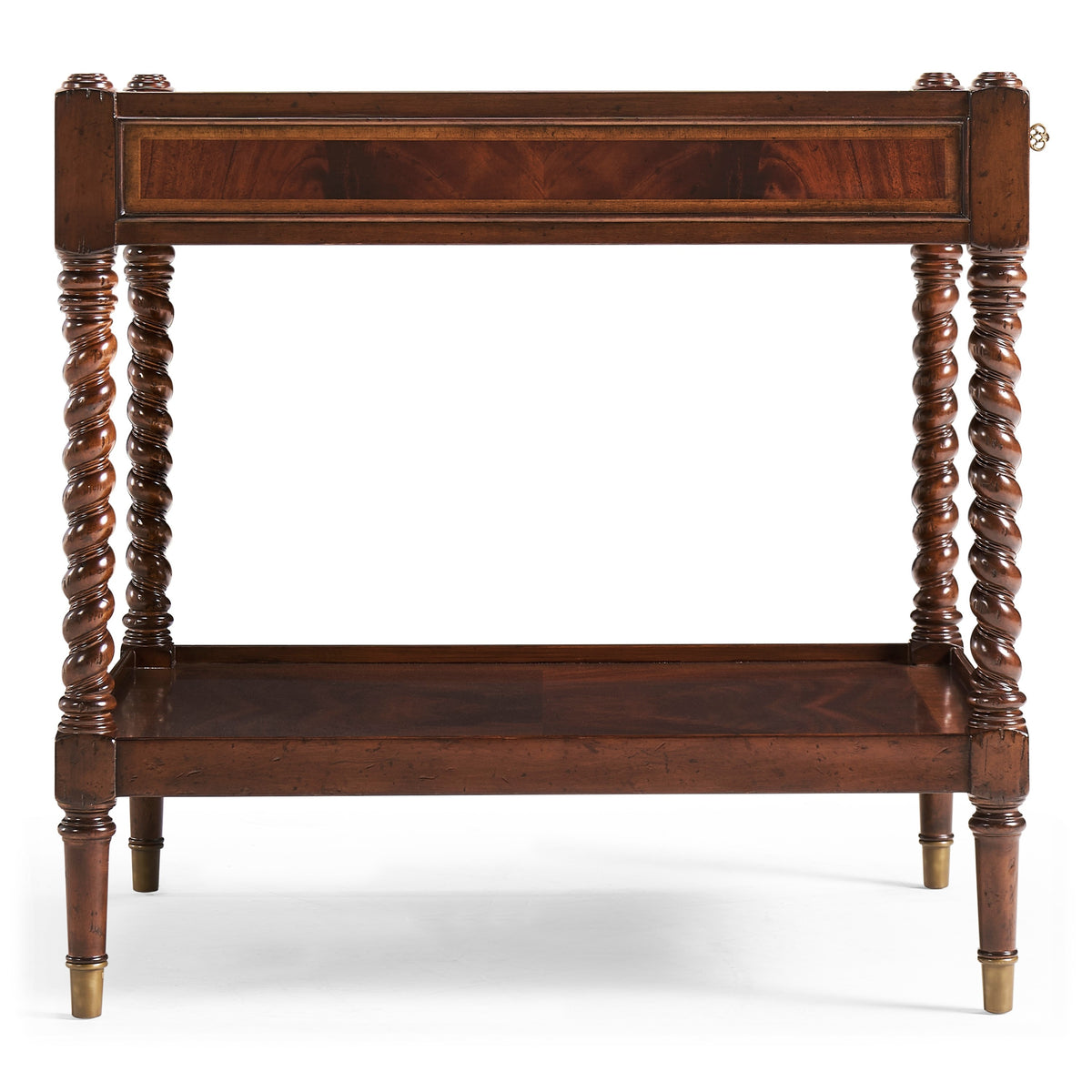 Jonathan Charles Regency Style Square Side Table (Mahogany) ( 492268-MAH )