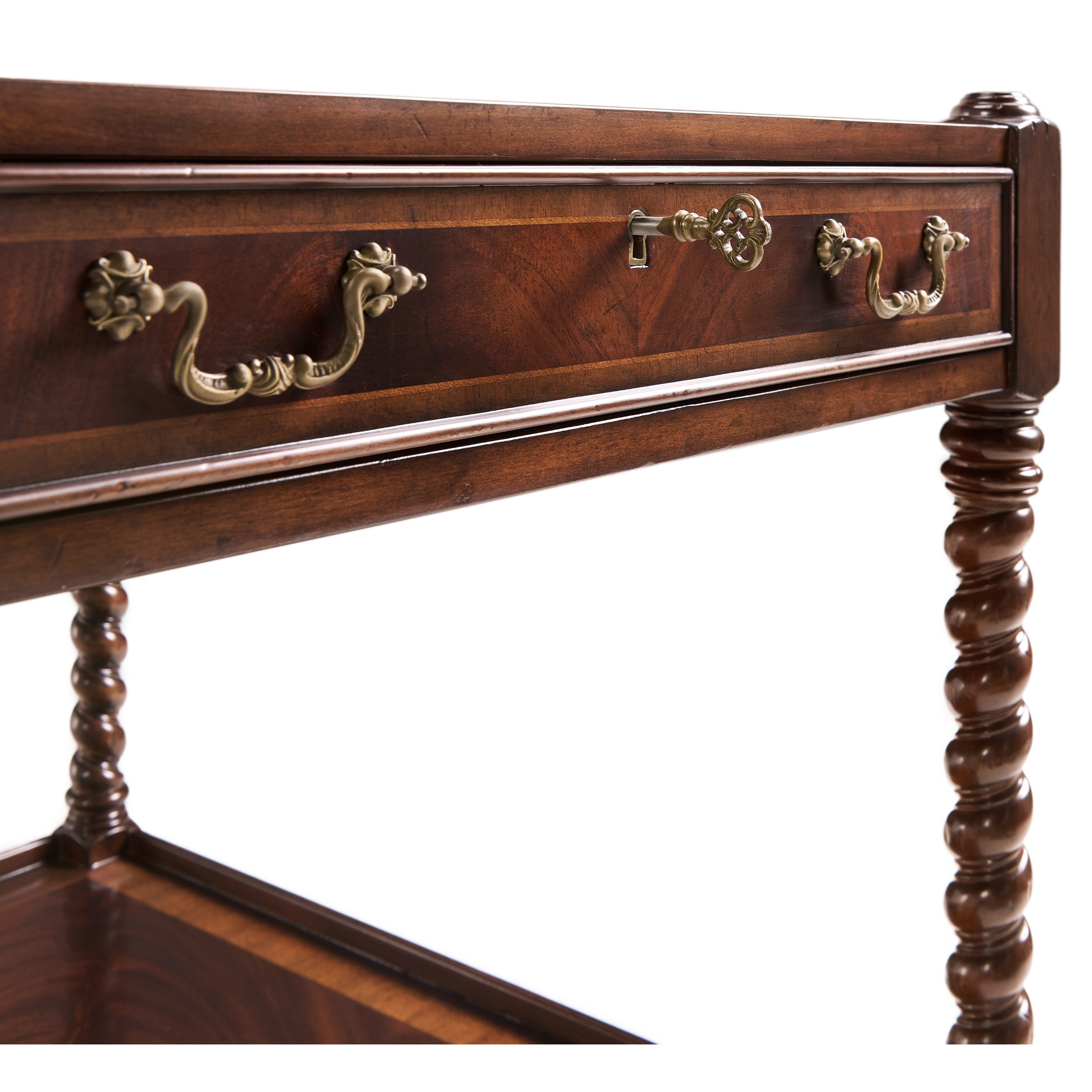 Jonathan Charles Regency Style Square Side Table (Mahogany) ( 492268-MAH )