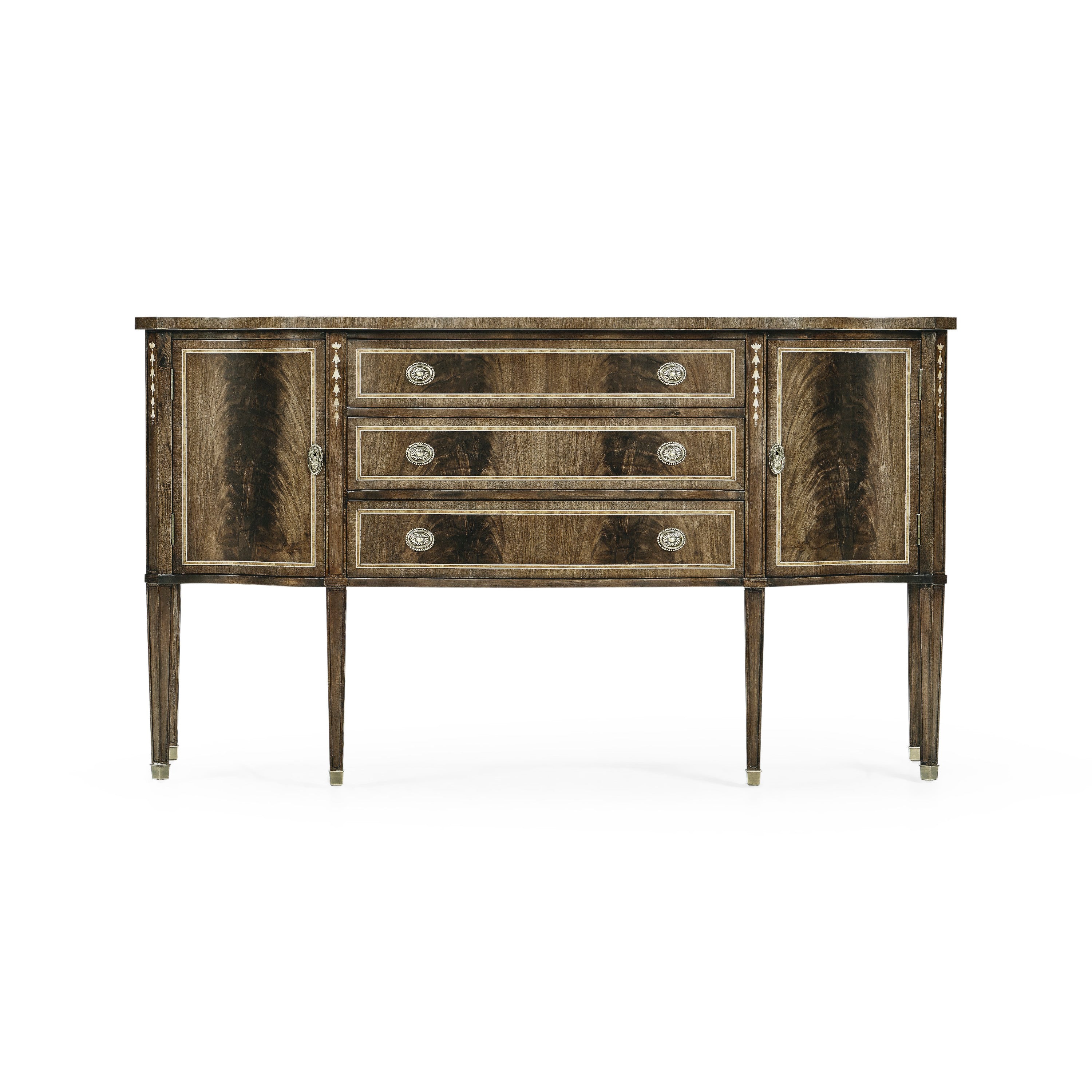 Jonathan Charles Buckingham Bleached Breakfront Sideboard ( 492637-MBL )