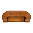 Jonathan Charles Carlton House Desk Faux Ebony Marquetry ( 492444-SAM-L001 )