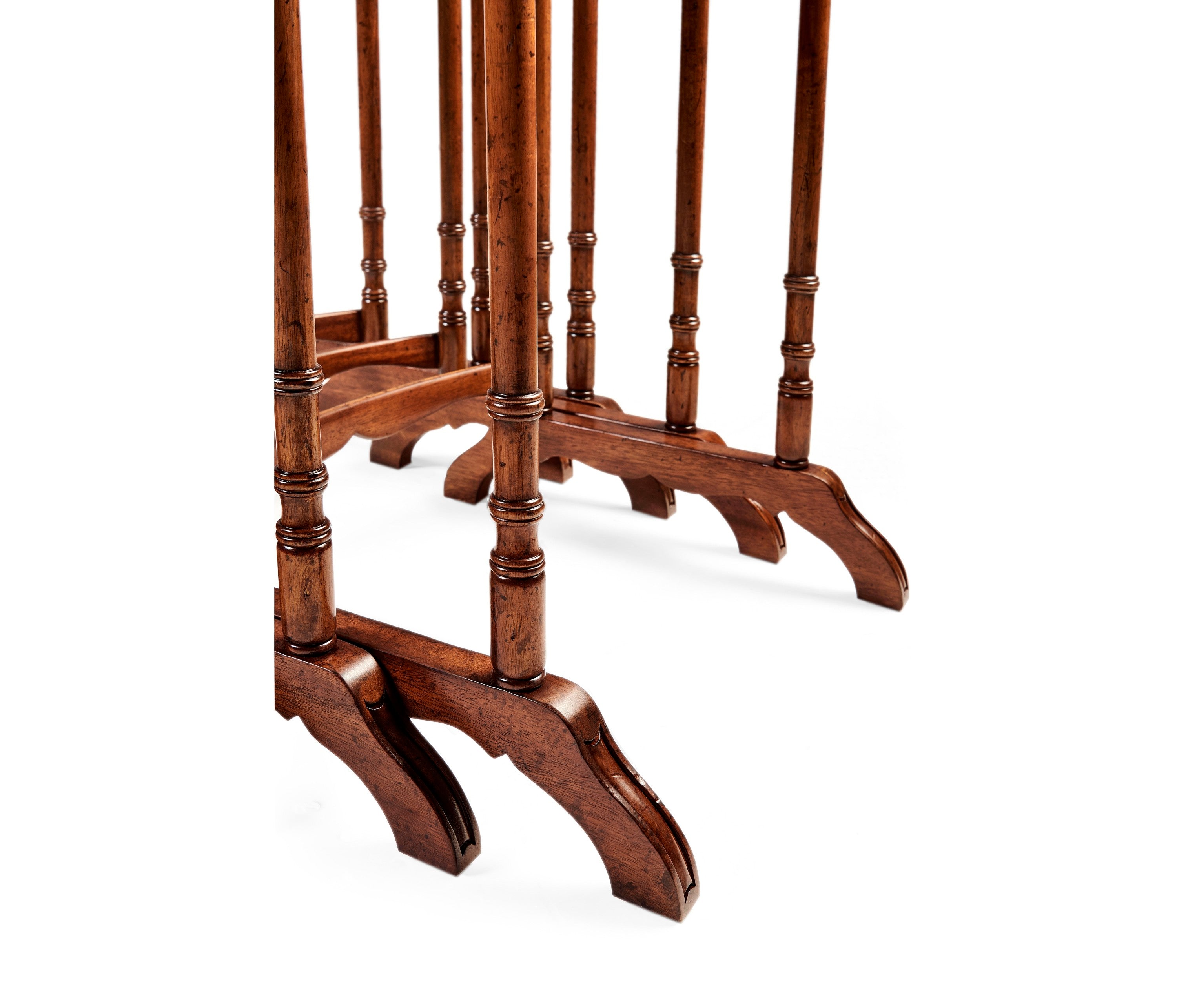 Jonathan Charles Regency Mahogany Nesting Tables ( 492600-MAH )