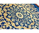 Jonathan Charles Lapis Blue Eglomise Side Table ( 492454-MAH-GEB )