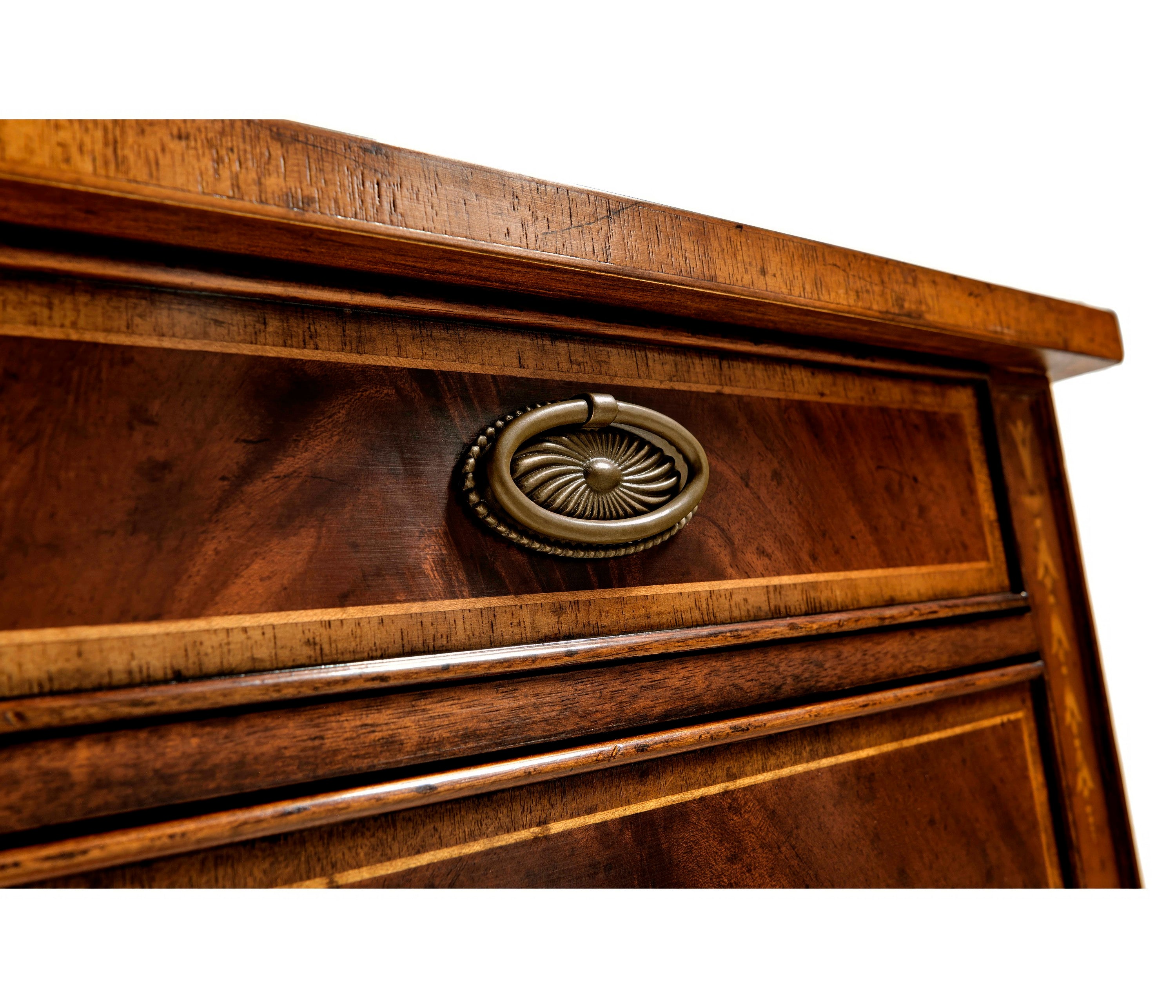 Jonathan Charles Pair of Mahogany Bedside Cabinets ( 492822-MAH )