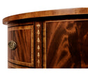 Jonathan Charles Mahogany Demilune Chest of Drawers ( 492659-MAH )